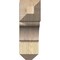 Ekena Millwork Legacy Craftsman Rough Sawn Bracket, Douglas Fir, 6"W x 18"D x 18"H BKT06X18X18LEC04RDF - alternate 2